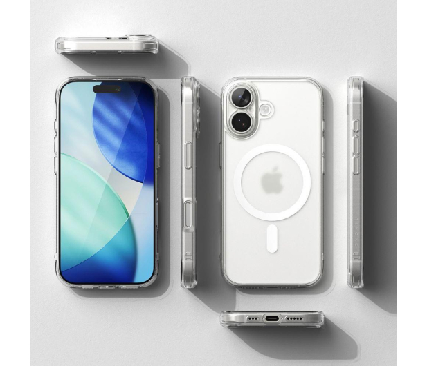 Ringke Fusion Magnetic Magsafe do Iphone 17 Matte Clear - 1359770 - zdjęcie 4